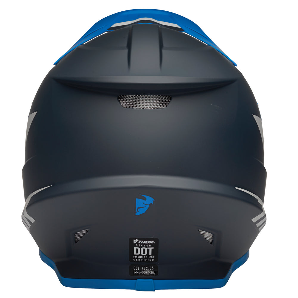 HELMET S22 SECTOR CHEV BLUE/GREY