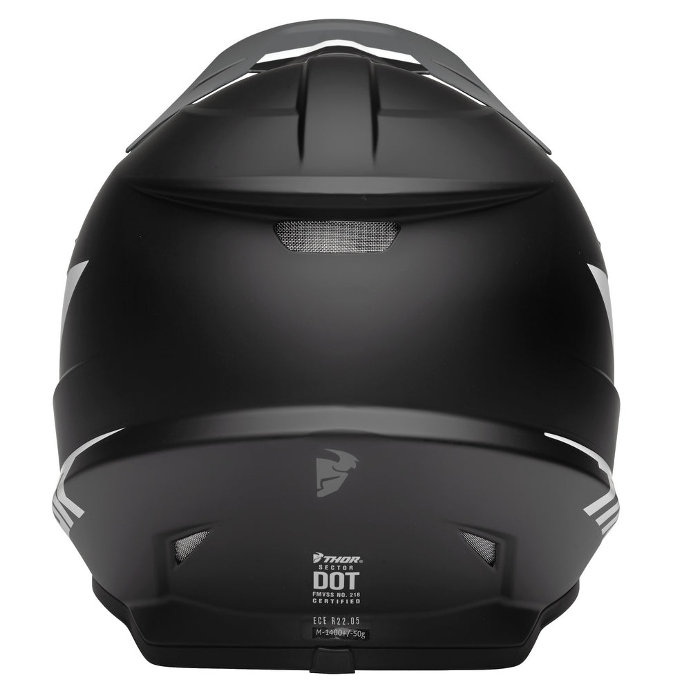 HELMET S22 SECTOR CHEV GREY/BLACK