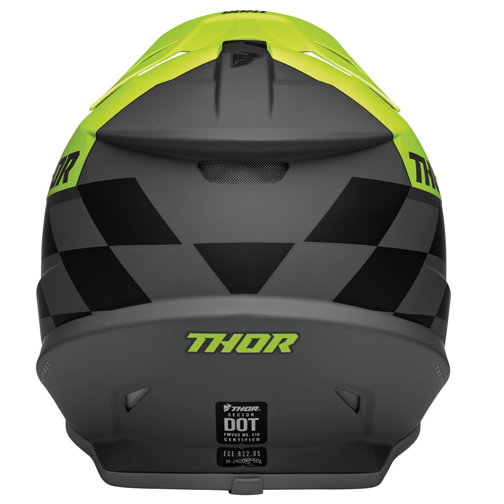 HELMET S22 SECTOR BIRDROCK GREY/ACID
