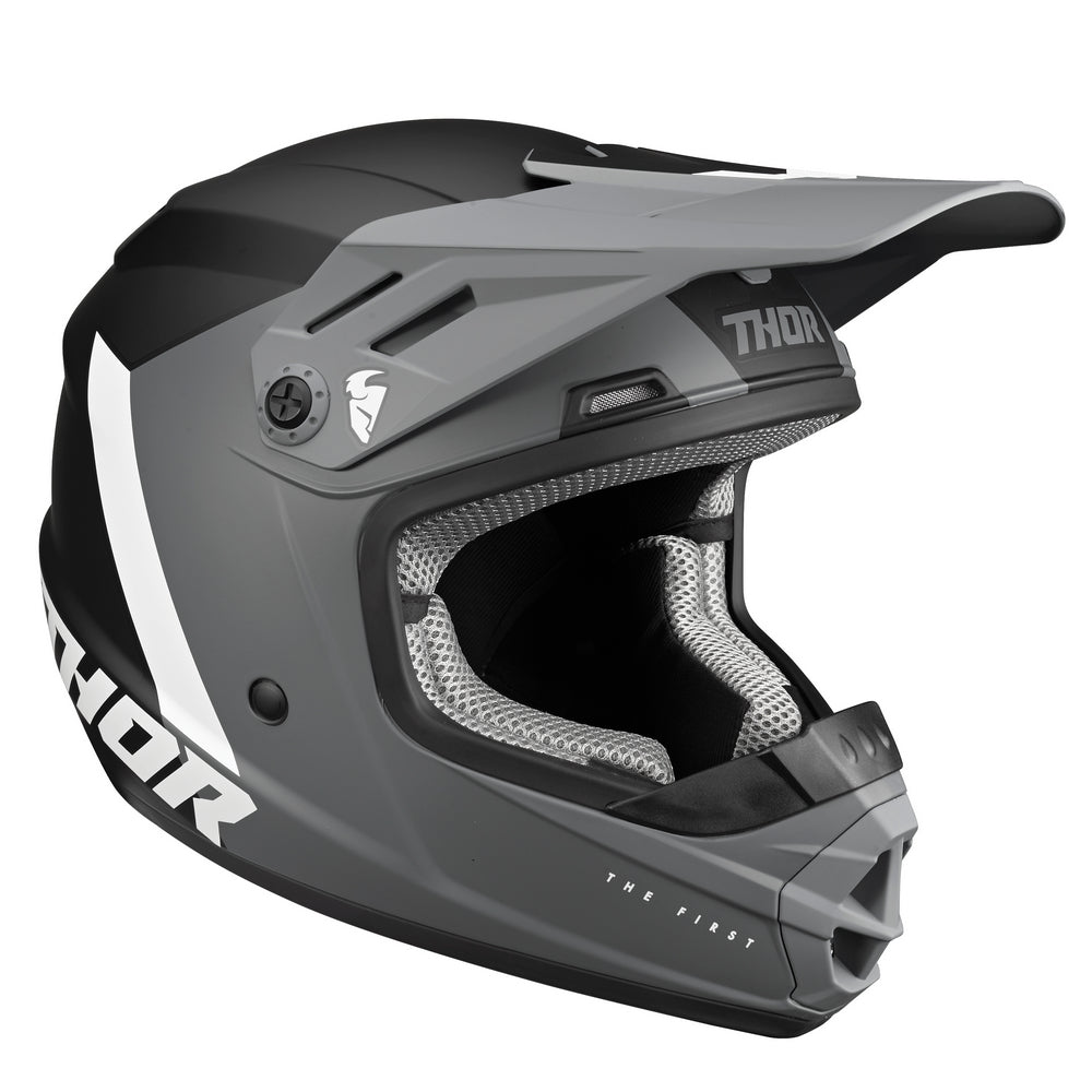 THOR MX SECTOR YOUTH HELMET CHEV GREY BLACK