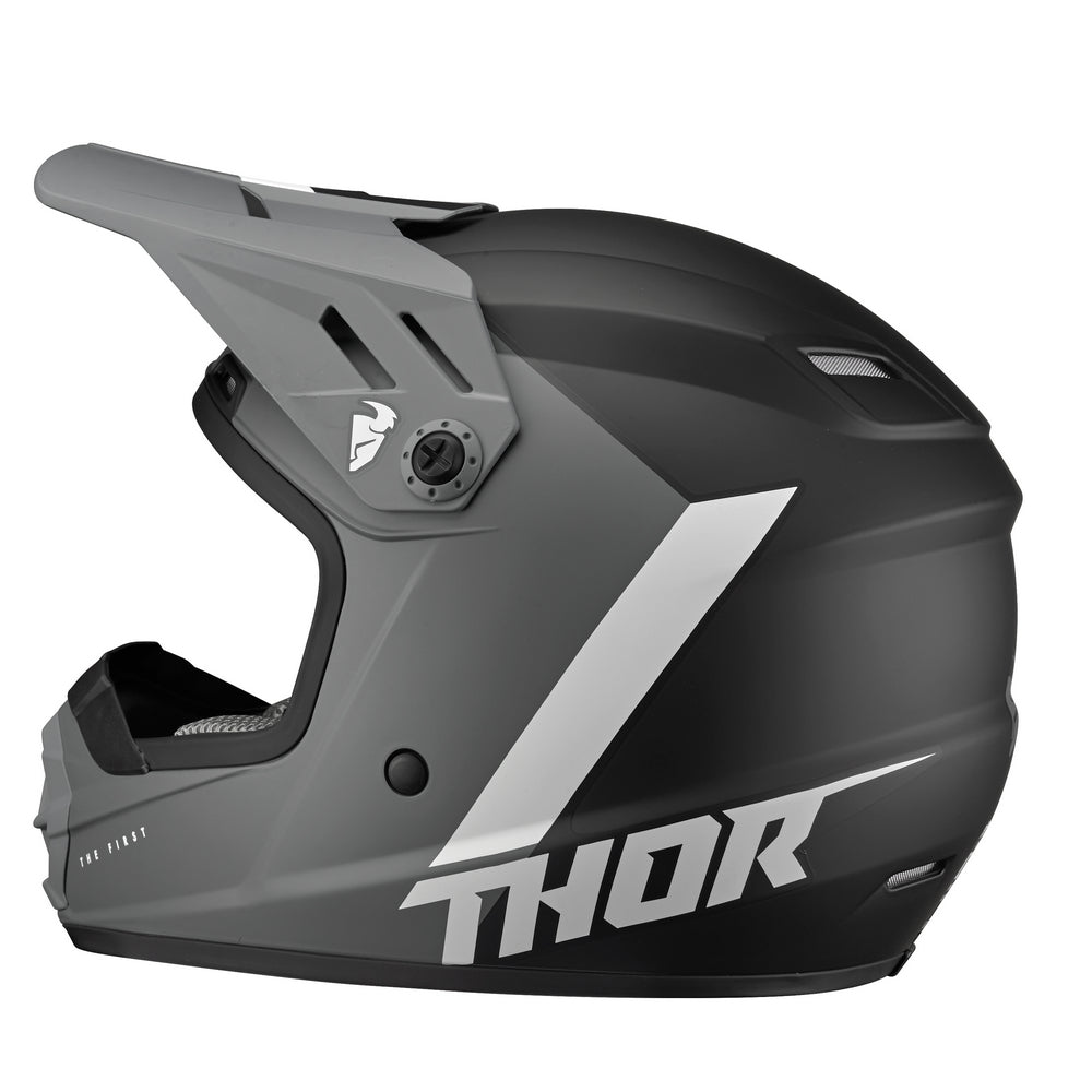 THOR MX SECTOR YOUTH HELMET CHEV GREY BLACK