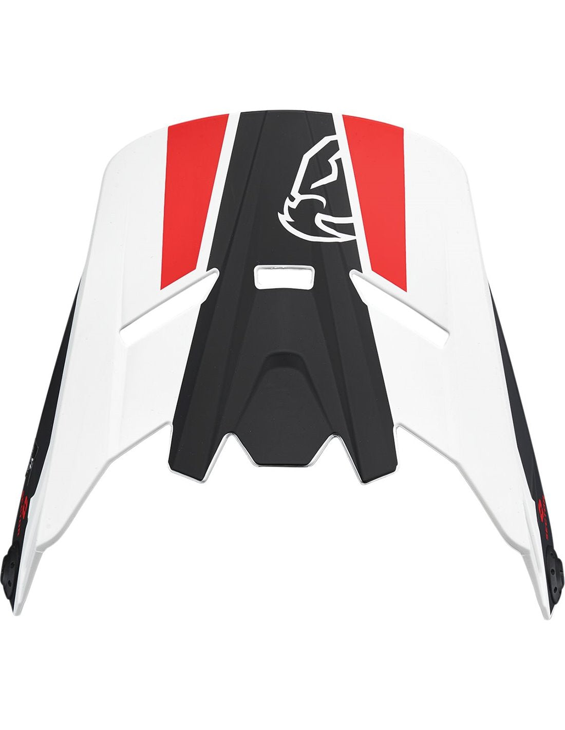 *HELMET VISOR KIT S21Y THOR MX SECTOR SPLIT YOUTH WHITE BLACK