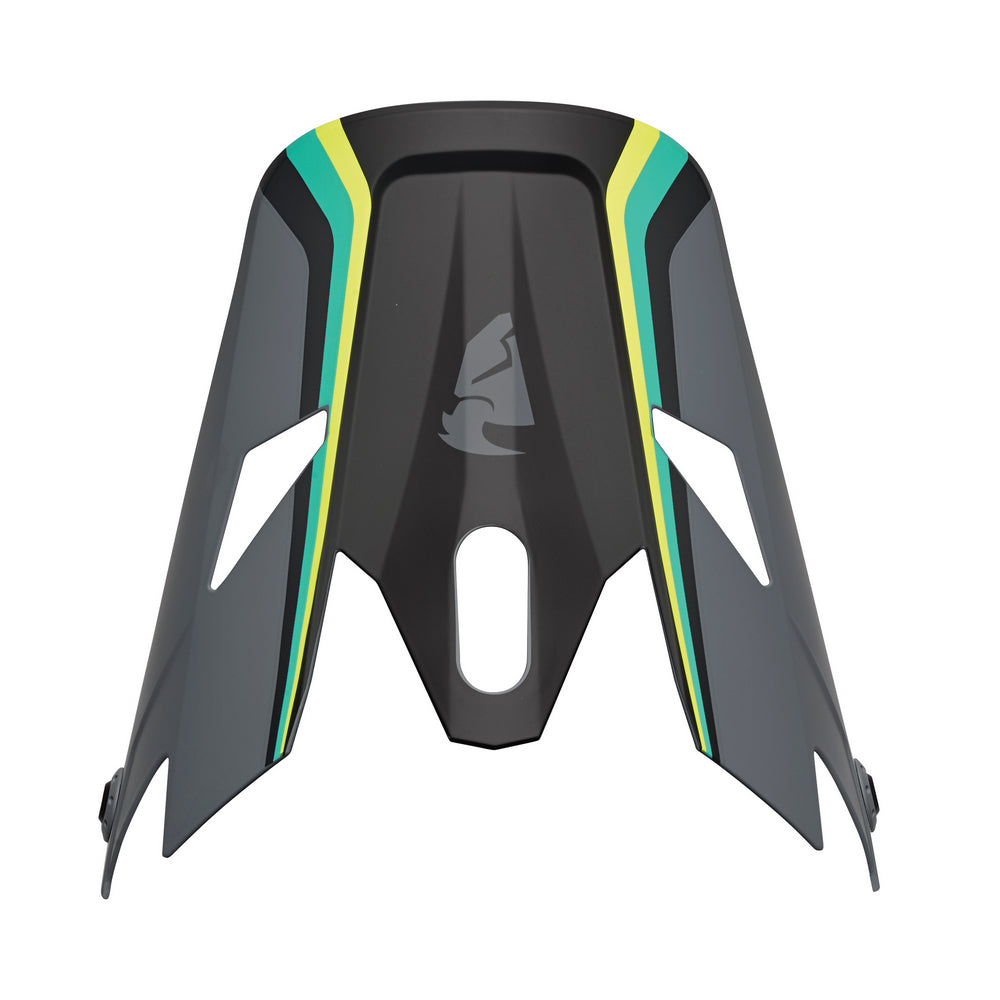 HELMET VISOR KIT S22 THOR MX SECTOR RUNNER GREY TEAL
