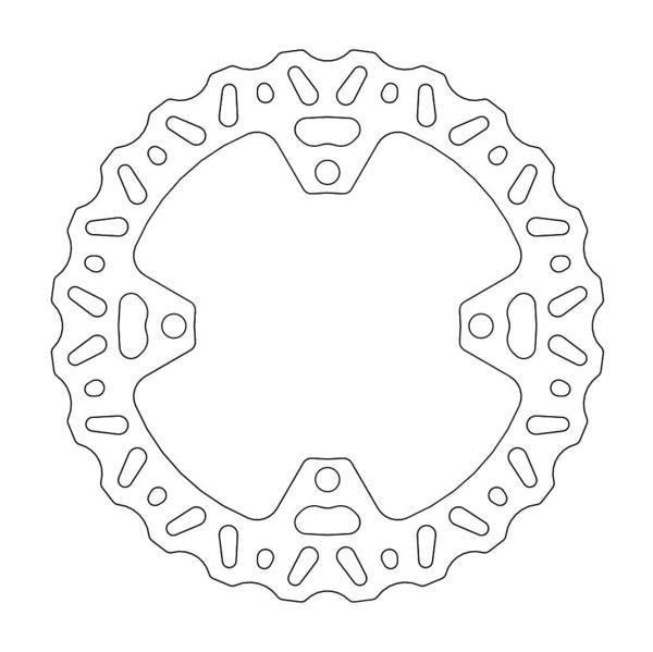 BRAKE DISC MOTO MASTER NITRO REAR KAWASAKI SUZUKI