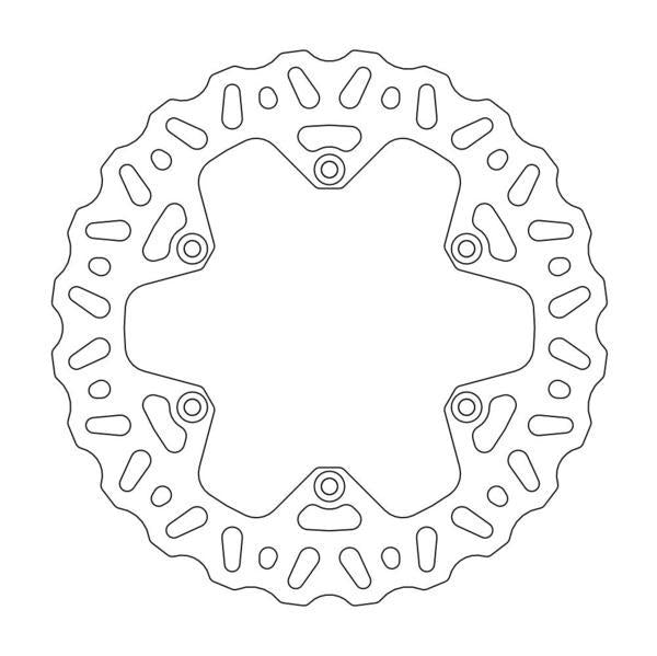 BRAKE DISC REAR MOTO MASTER NITRO GAS GAS HUSABERG HUSQVARNA KTM