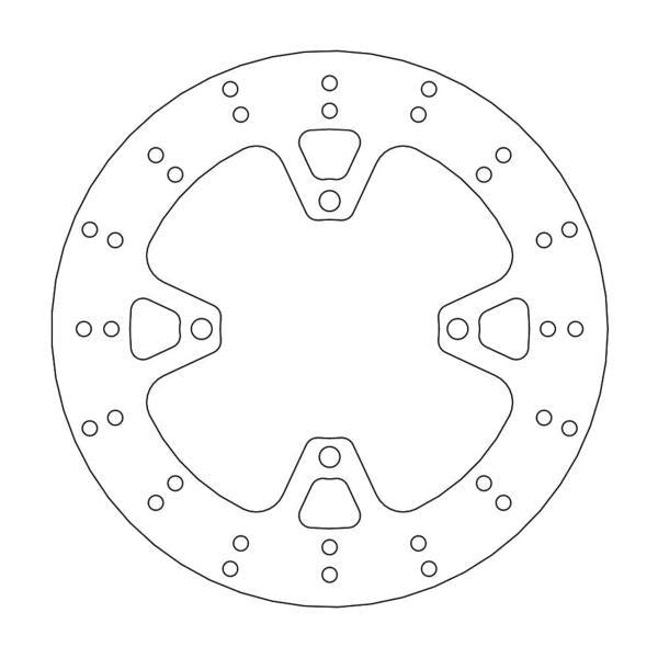 *BRAKE DISC MOTO MASTER ROUND FRONT POLARIS MAGNUM 325