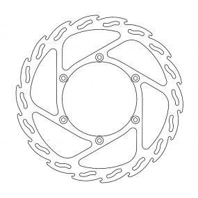 BRAKE DISC FRONT MOTO MASTER FLAME YAMAHA YZ125 YZ250 YZ250X 17-21 YZ250F YZ450F 16-20 WR250F 17-19