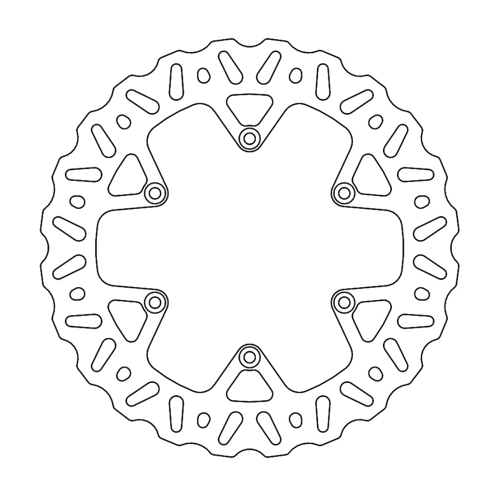 BRAKE DISC REAR MOTO MASTER NITRO BETA 13-22