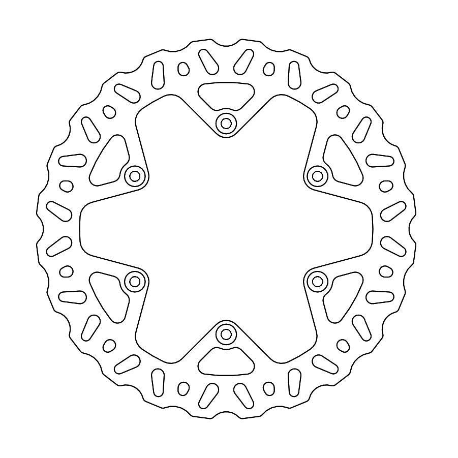 BRAKE DISC REAR MOTO MASTER NITRO YAMAHA YZ450F 20-21