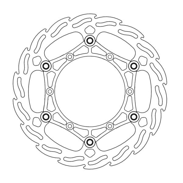 BRAKE DISC FRONT MOTO MASTER FLAME OVERSIZE 260MM KAWAKASI YAMAHA