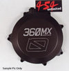 CLUTCH COVER 360MX BILLET 6061T6 HARD ANODIZED