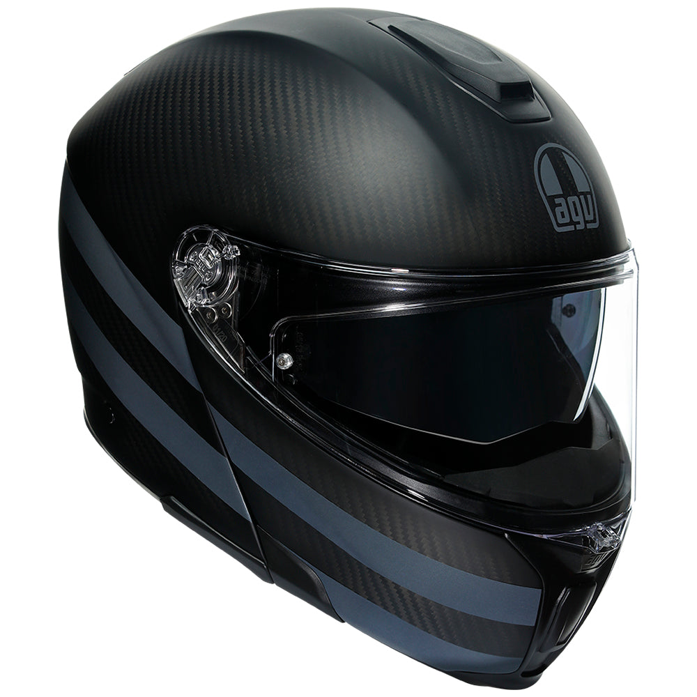 Agv sportmodular carbon dark hot sale grey