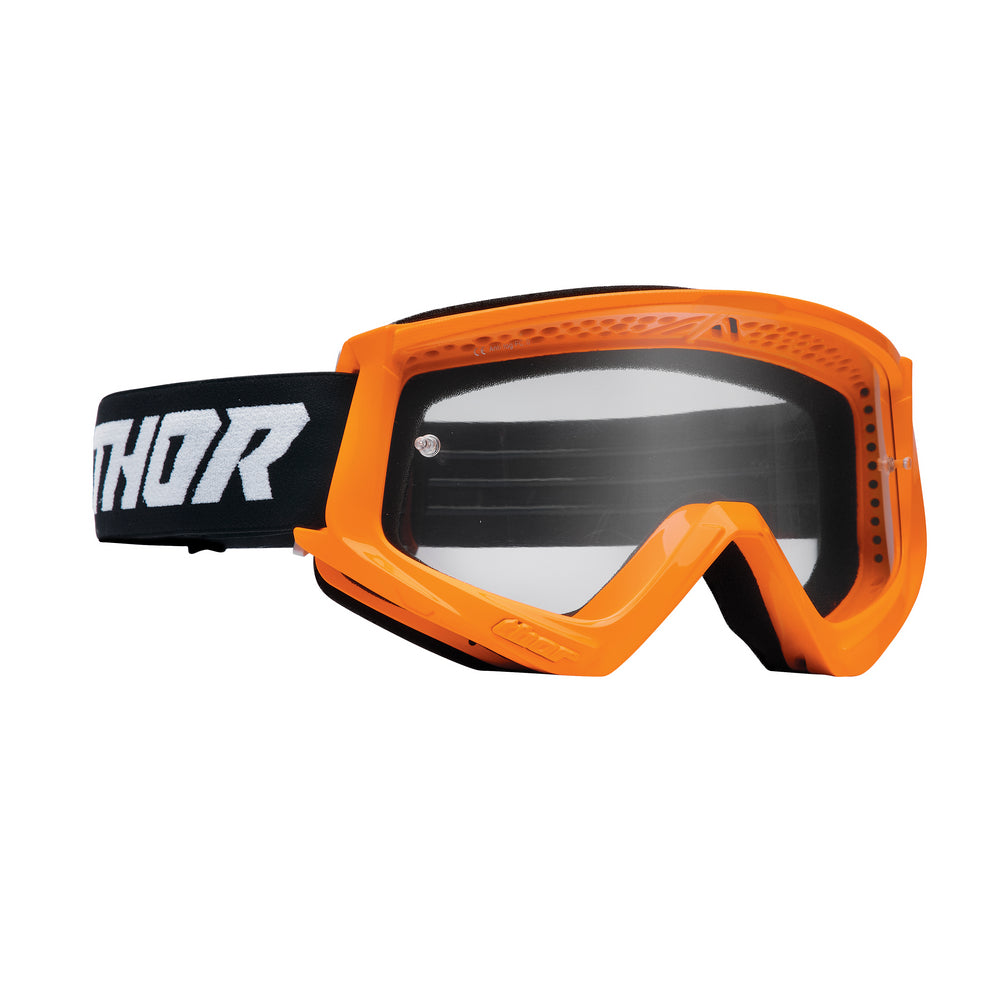 THOR MX GOGGLES S23 YOUTH COMBAT FLO ORANGE/BLACK