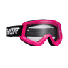 THOR MX GOGGLES S23 YOUTH COMBAT FLURO PINK/BLACK