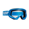THOR MX GOGGLES S23 YOUTH COMBAT BLUE/WHITE