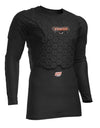 DEFLECTOR THOR COMP XP  COMPRESSION FIT BASE LAYER  LONG SLEEVE CONSTRUCTION FOR EXTENDED COVERAGE #