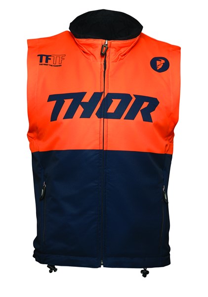 THOR WARMUP VEST ORANGE