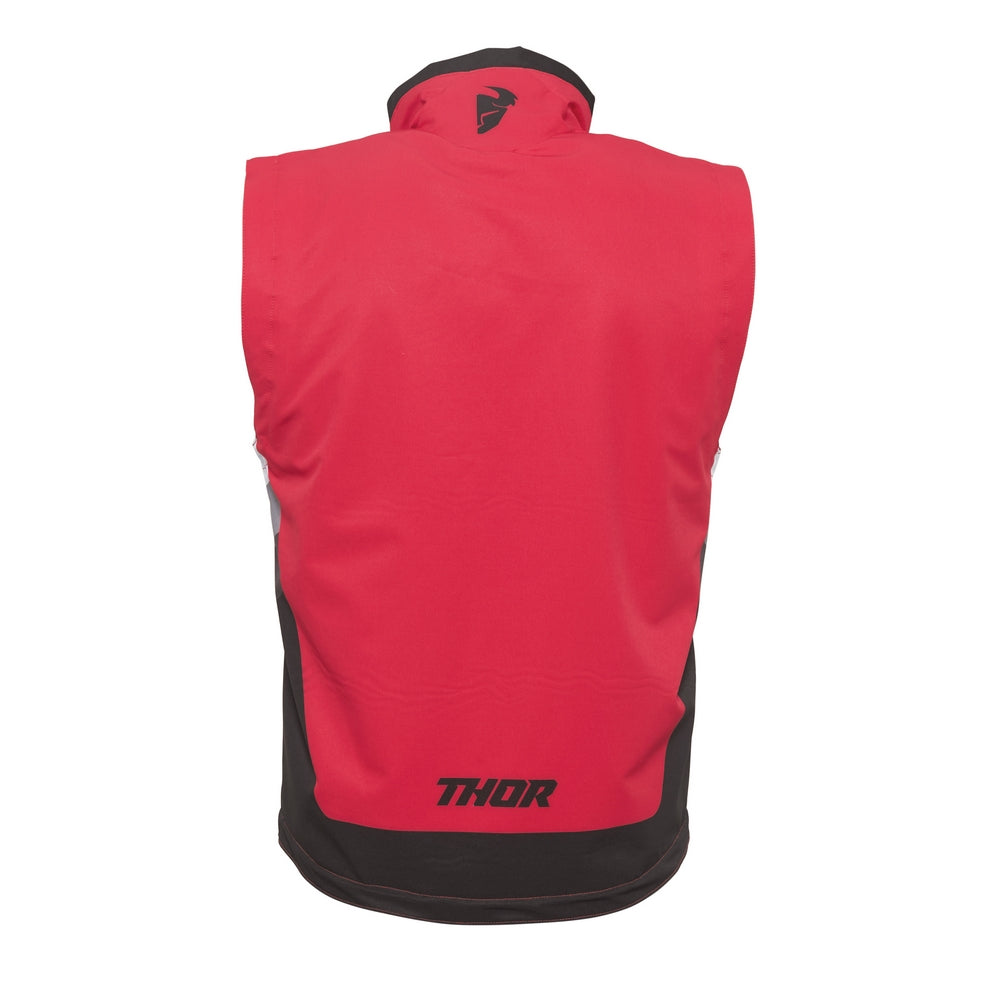 THOR WARMUP VEST RED/BLACK
