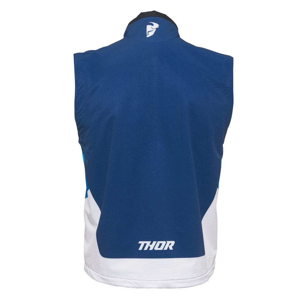 THOR WARMUP VEST NAVY/WHITE
