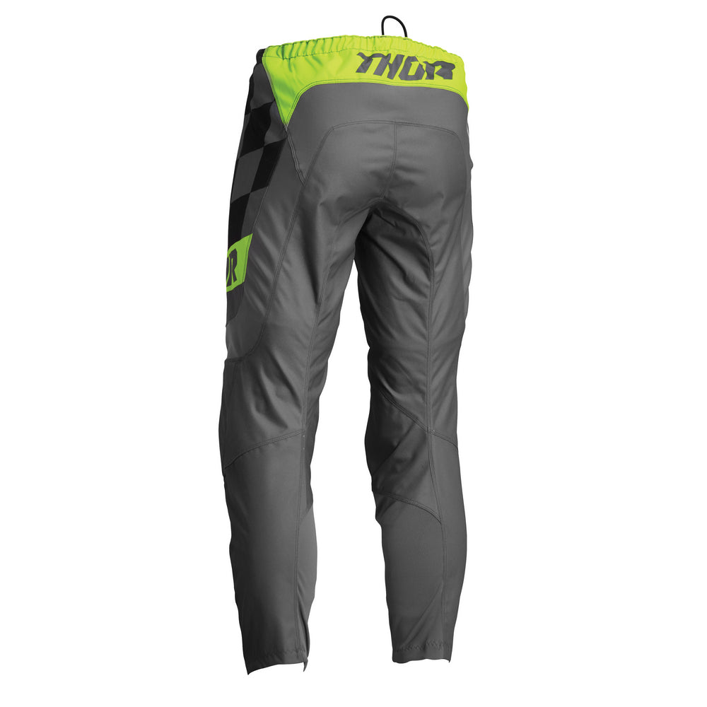 THOR MX PANT S22 SECTOR BIRDROCK GREY/ACID