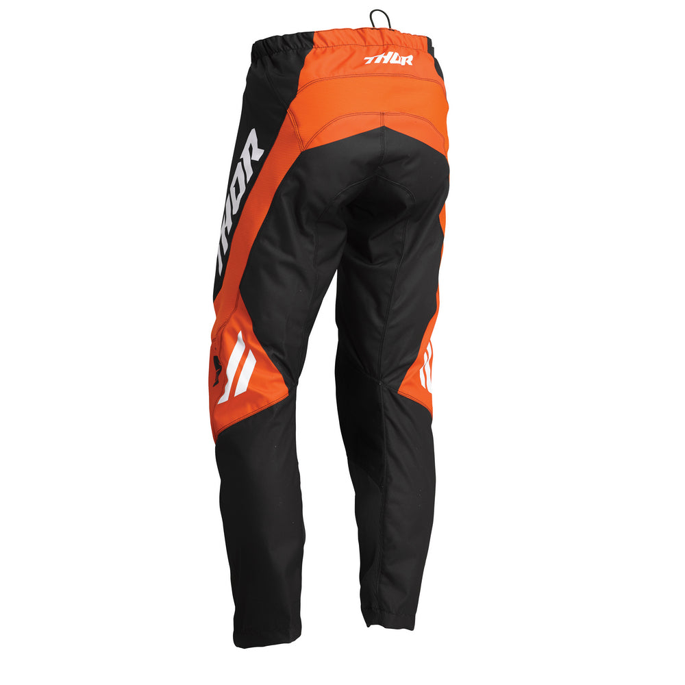 THOR MX PANT S22 SECTOR CHOC/RD ORG