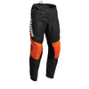 THOR MX PANT S22 SECTOR CHOC/RD ORG