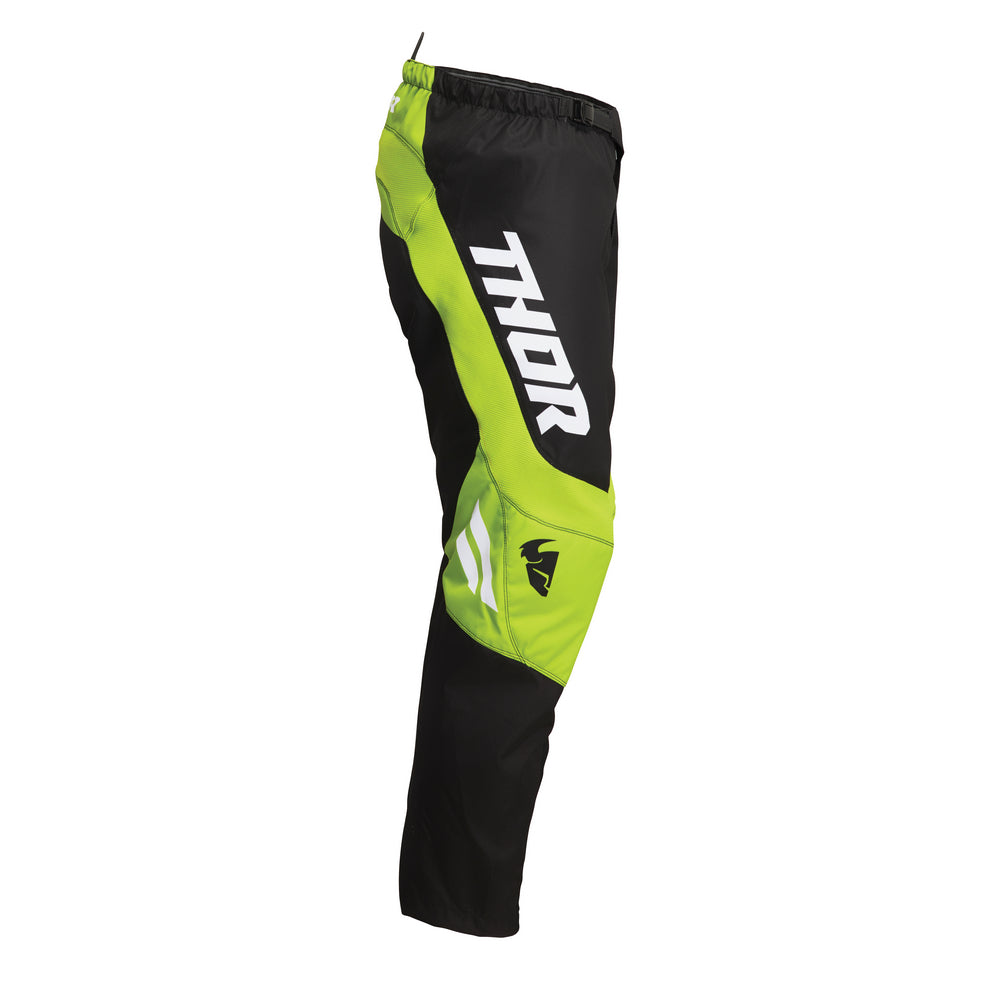 THOR MX PANT S22 SECTOR CHEV BLACK/GREEN