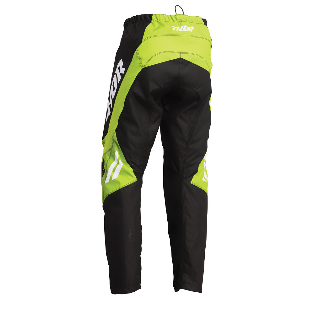 THOR MX PANT S22 SECTOR CHEV BLACK/GREEN