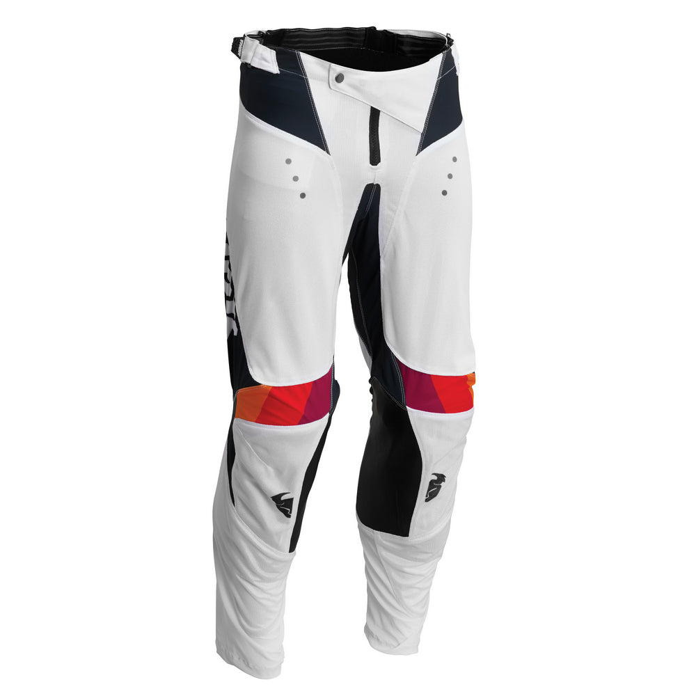 THOR MX PANT S22 PULSE REACT AIR WHITE/MIDNIG