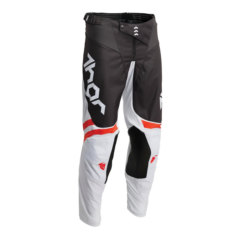 THOR MX PANT S22 PULSE CUBE GREY/ORANGE