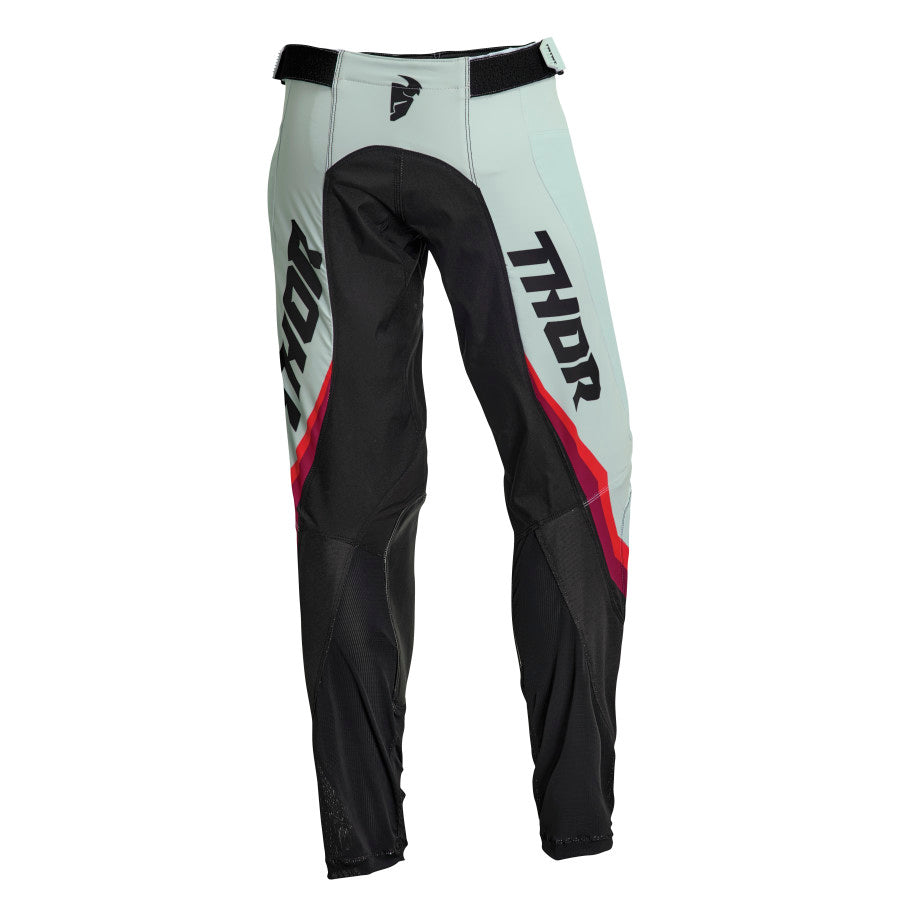 PANTS S23 PULSE REV WOMAN BLACK/LIGHT MINT