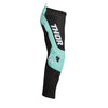 THOR MX PANT S22 SECTOR YOUTH CHEV BLACK/MINT