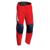 THOR MX PANT S22 SECTOR YOUTH CHEV RED/NAVY