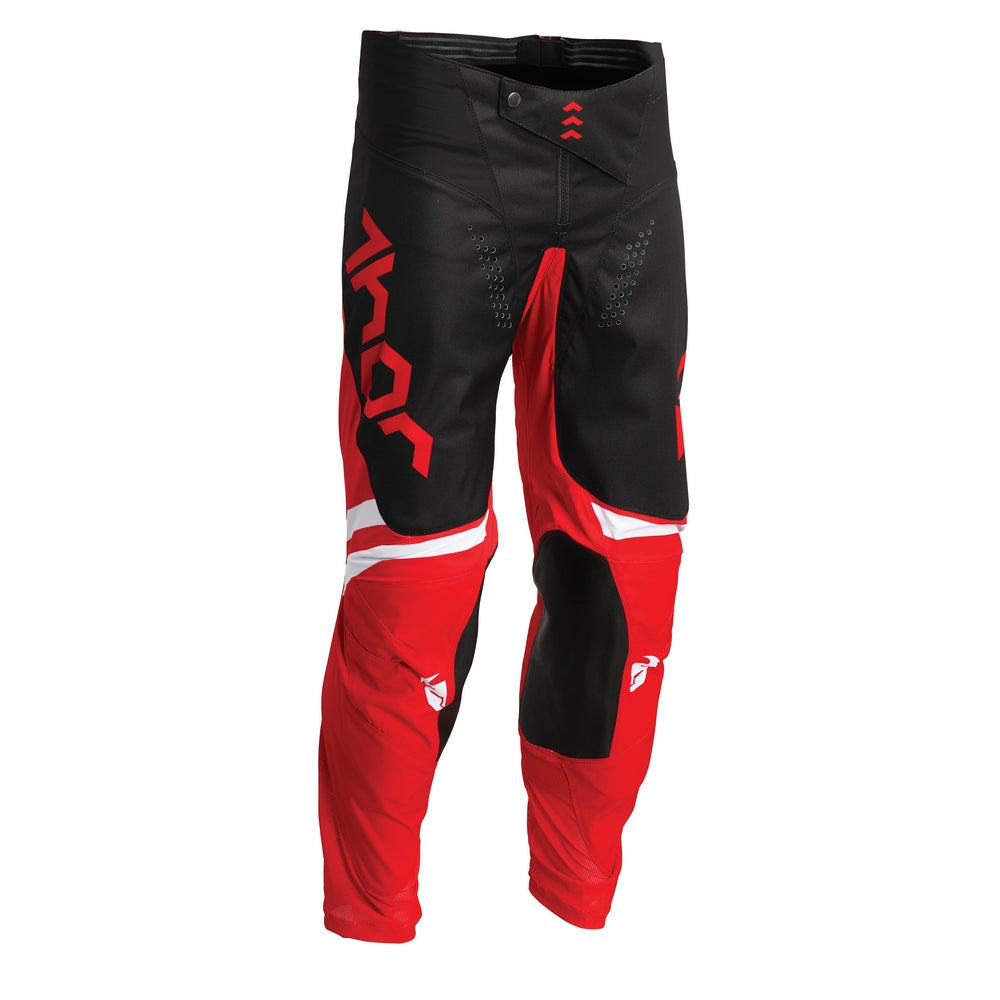 THOR MX PANT S22 PULSE CUBE RED/WHITE