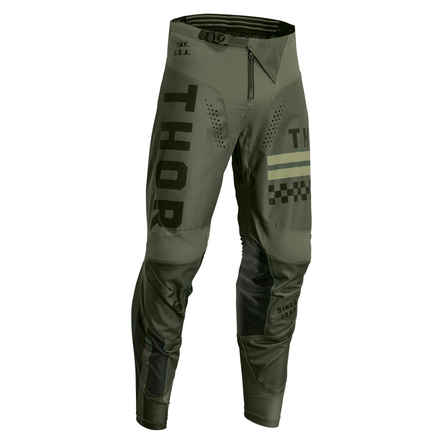 PANTS S23 THOR MX PULSE YOUTH COMBAT ARMY