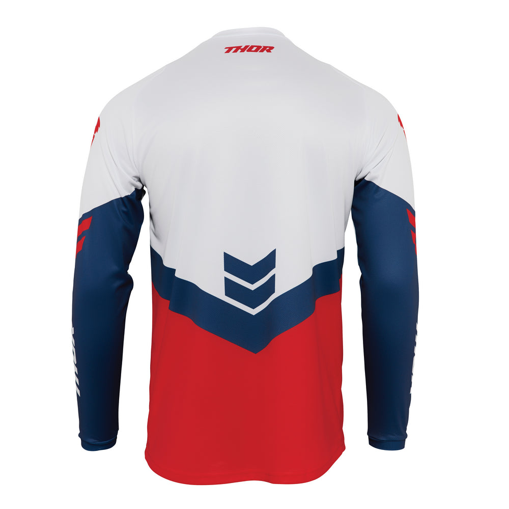THOR MX JERSEY S22 SECTOR CHEVRON RED/NAVY