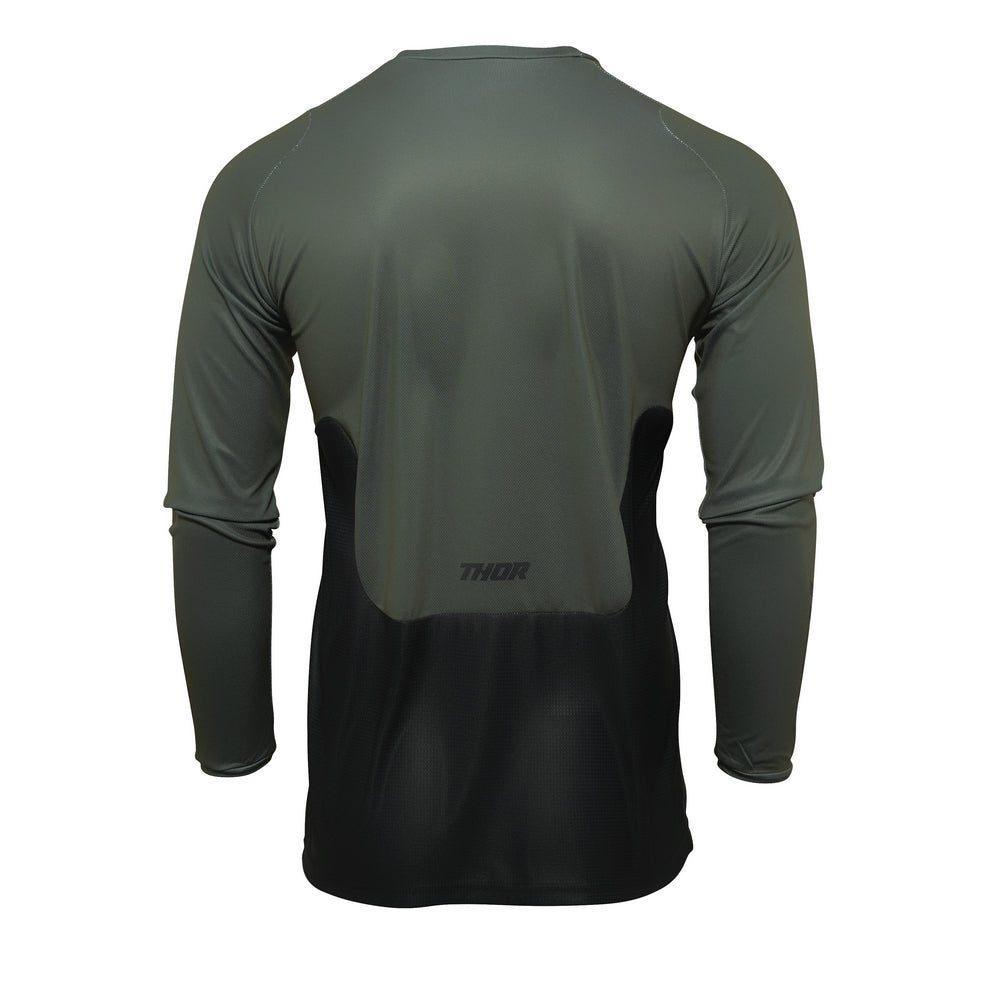 THOR MX JEYSEY S22 PULSE REACT ARMY/BLK