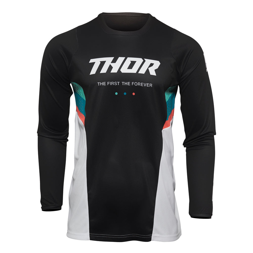 THOR MX JEYSEY S22 PULSE REACT WHITE/BLK
