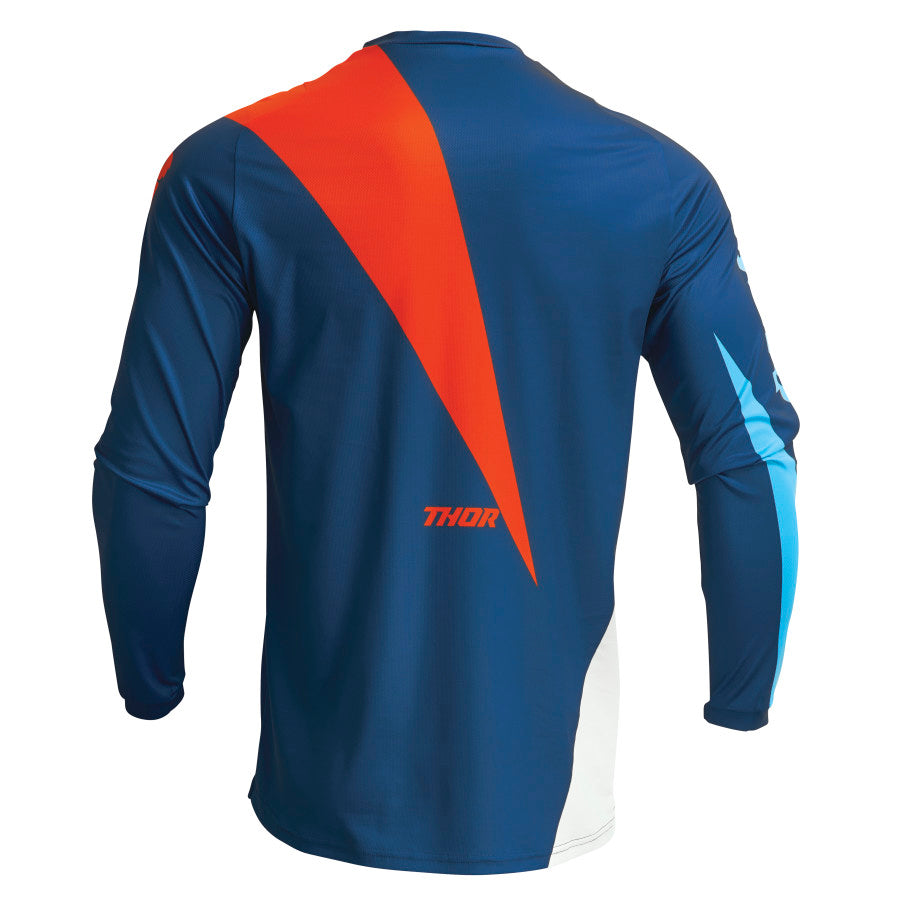 JERSEY S23 THOR MX SECTOR EDGE NAVY/ORANGE