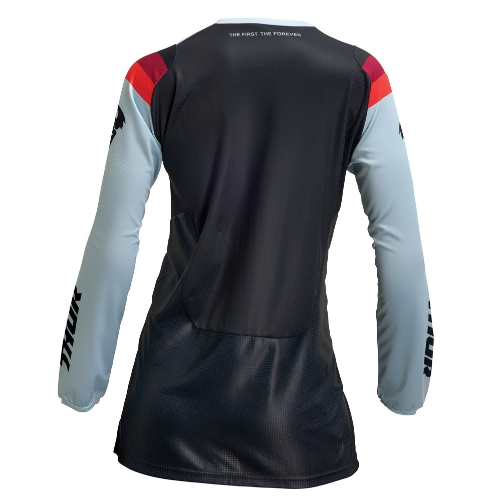 JERSEY S23 THOR MX PULSE WOMEN REV BLACK/MINT