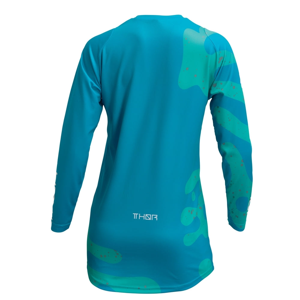 JERSEY S23 THOR MX SECTOR WOMEN DIS TEAL/AQUA