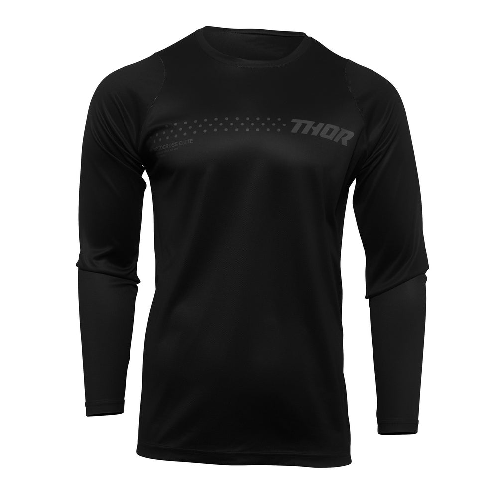 THOR MX JERSEY S22Y SECTOR MINIMAL BLACK