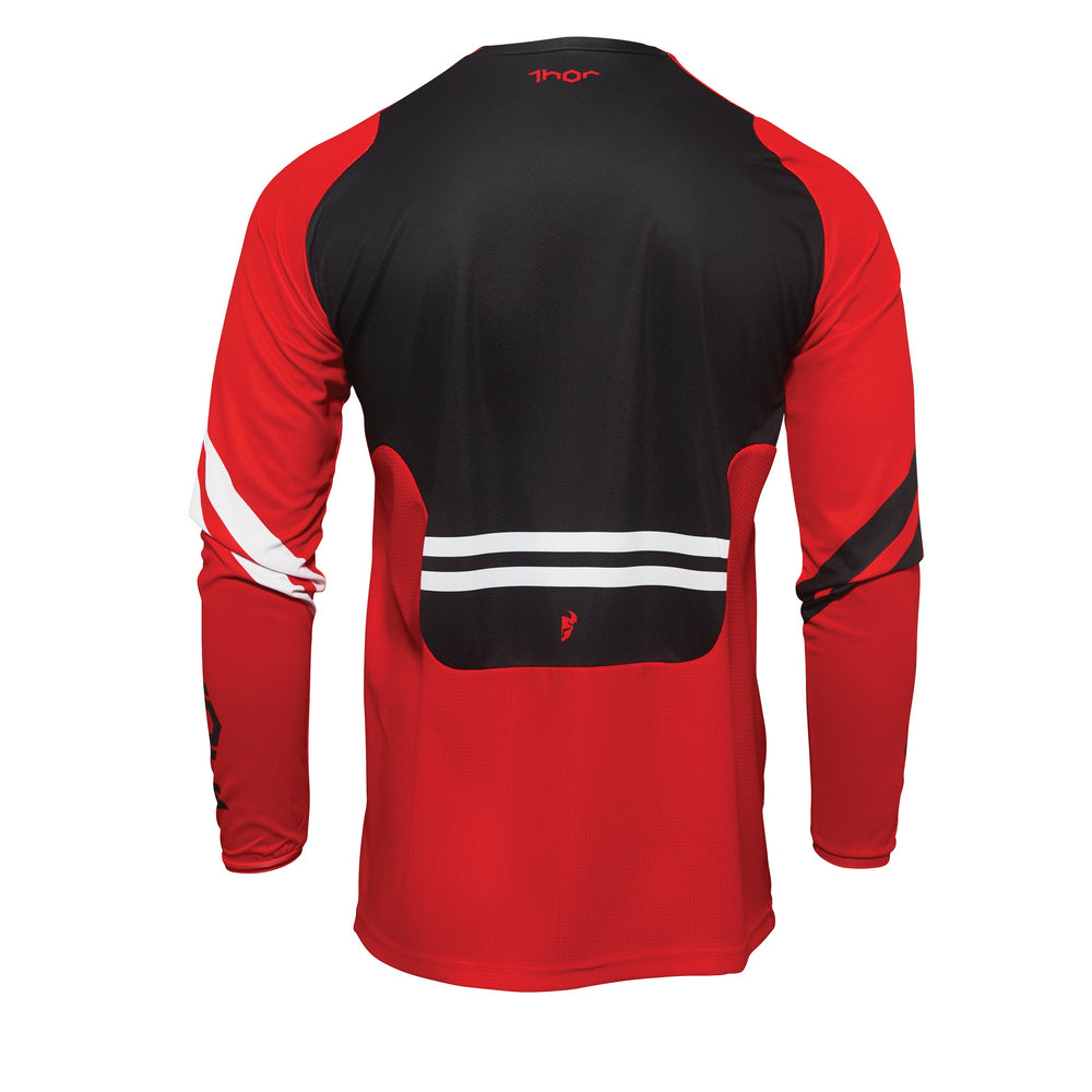 THOR MX JERSEY S22 PULSE YOUTH CUBE RED/WHITE