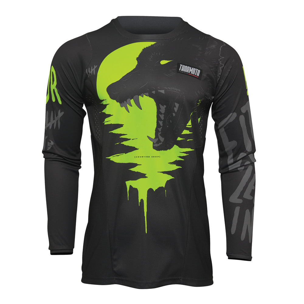 THOR MX JERSEY S22 PULSE YOUTH CHARCOAL/ACID