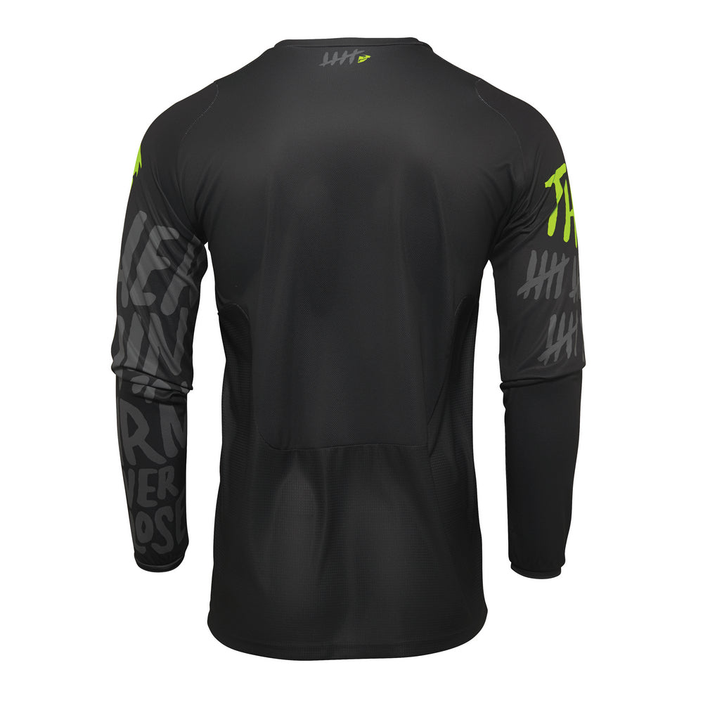 THOR MX JERSEY S22 PULSE YOUTH CHARCOAL/ACID