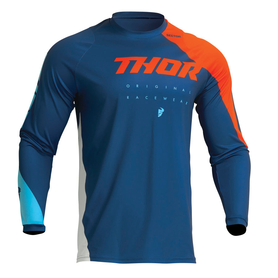 JERSEY S23 THOR MX SECTOR EDGE NAVY/ORANGE YT