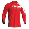 JERSEY S23 THOR MX SECTOR EDGE RED/WHITE