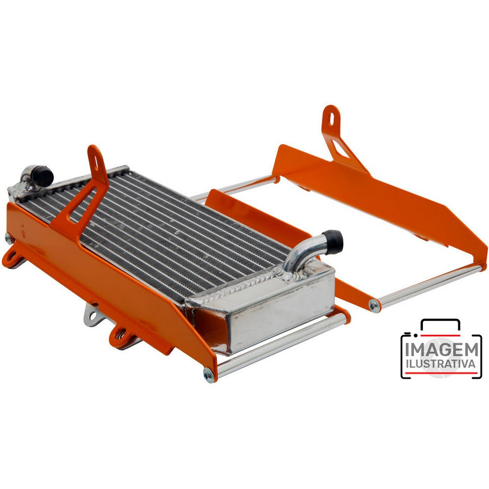 RADIATOR GUARDS CROSSPRO KTM 125SX 150SX 250SXF 350SXF 450SXF 250XCF 350XCF 450XCF 16-18 ORANGE