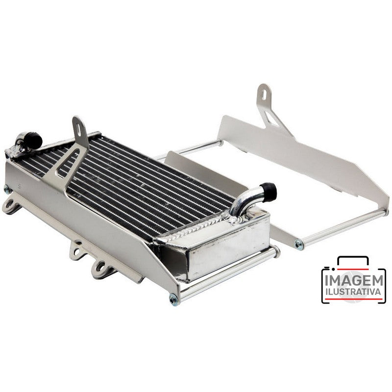 *RADIATOR BRACE CROSSPRO SILVER YAMAHA YZ250F 10-13