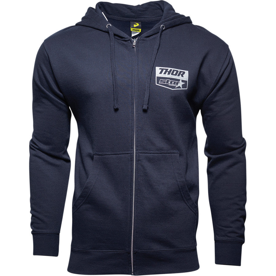 THOR MX HOODY STAR RACING CHEVRON NAVY
